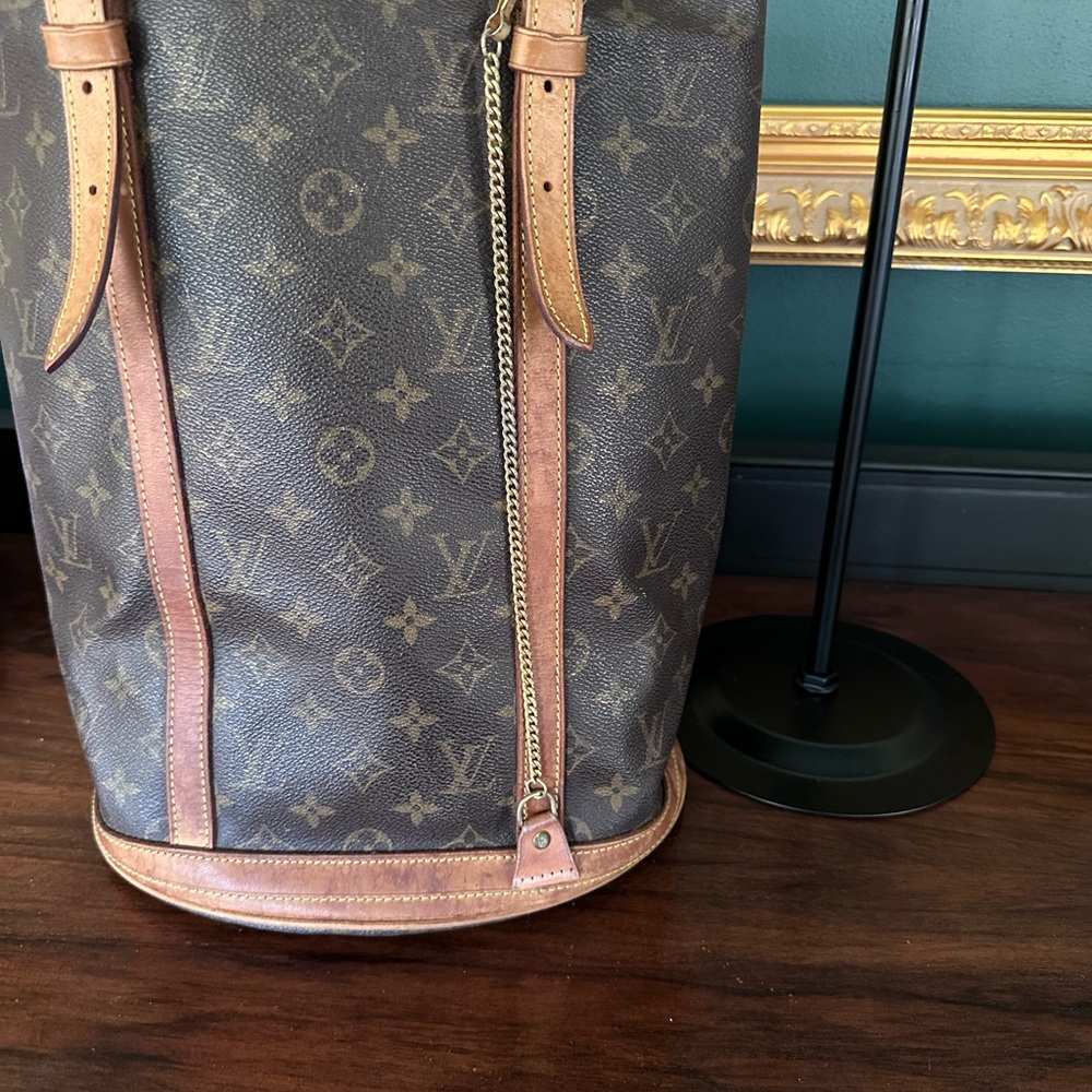Louis Vuitton Brown Monogram Bucket Bag - Picture 5 of 16